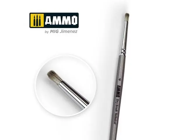 AMMO 8701 : Pinceaux à sec n°4