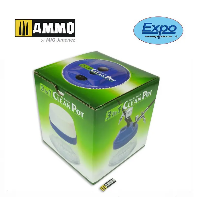 3 in 1 Airbrush Clean Pot