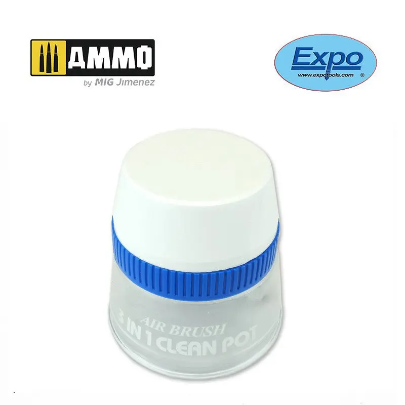 3 in 1 Airbrush Clean Pot