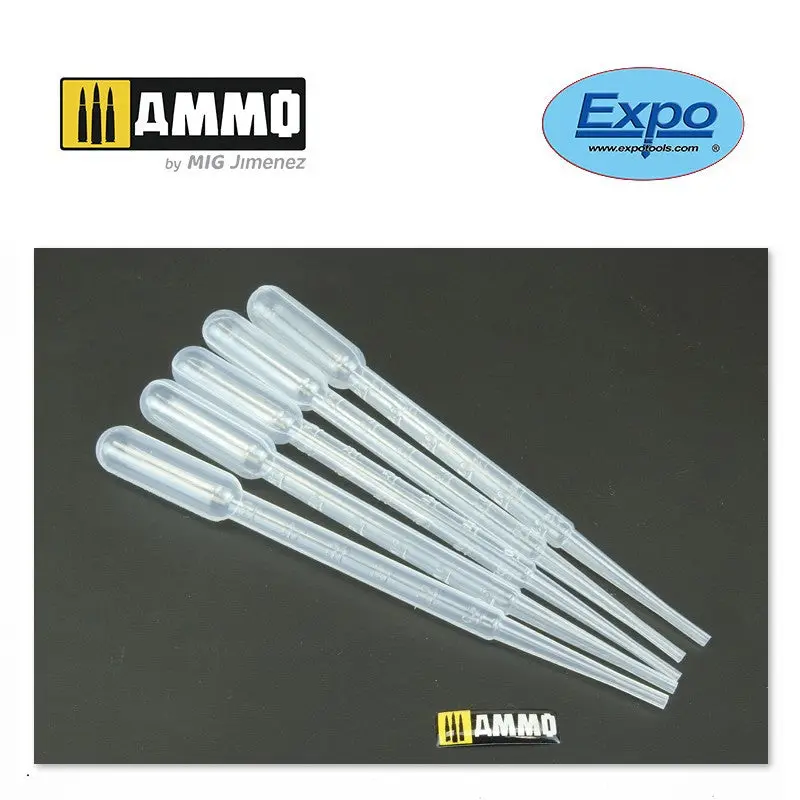 Pack of 5 Measuring Pipettes