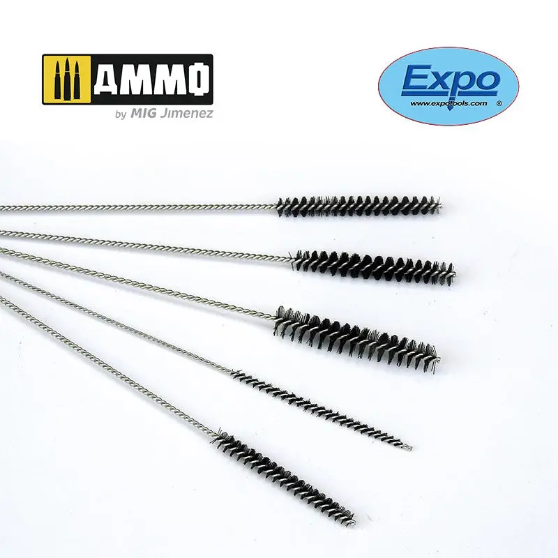 5 pcs Airbrush Cleaning Brush Set
