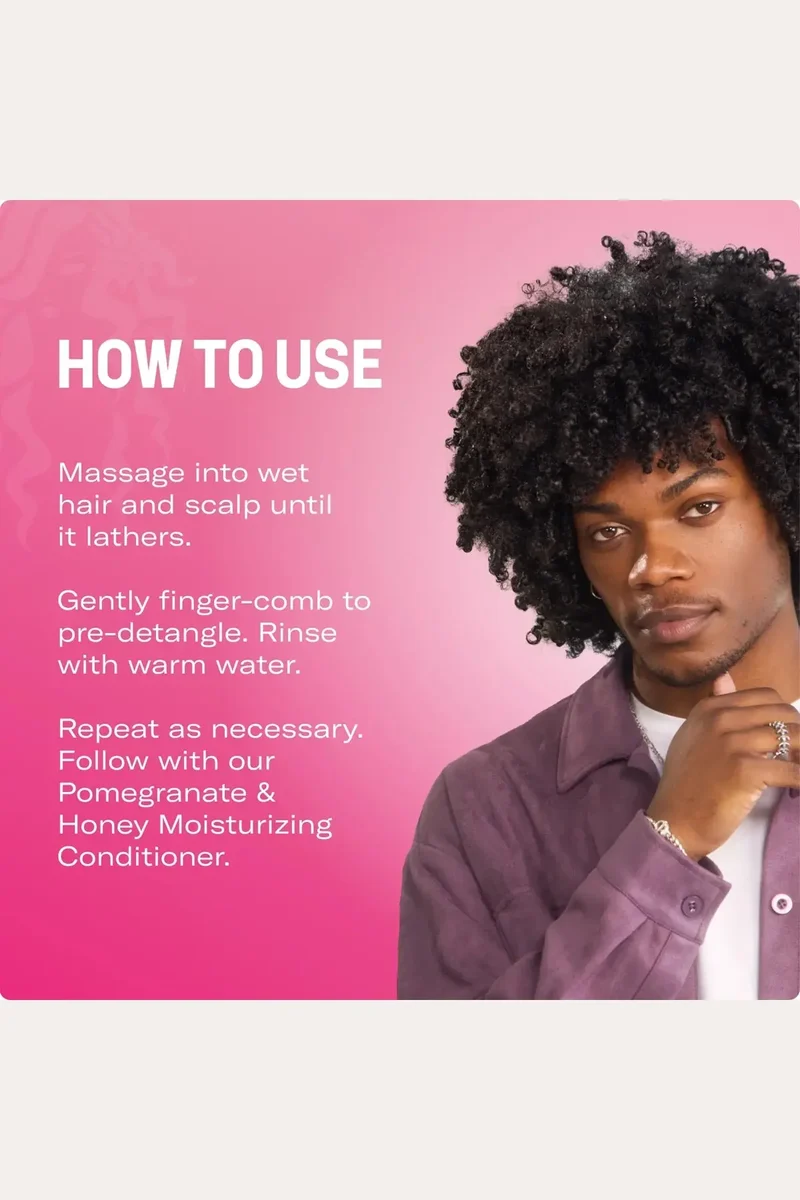 MIELLE POMEGRANATE & HONEY DETANGLING SHAMPOO 32oz