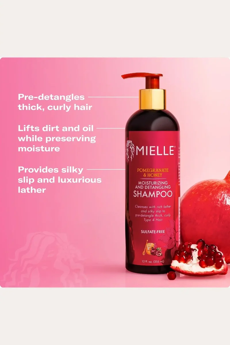 MIELLE POMEGRANATE & HONEY DETANGLING SHAMPOO 32oz