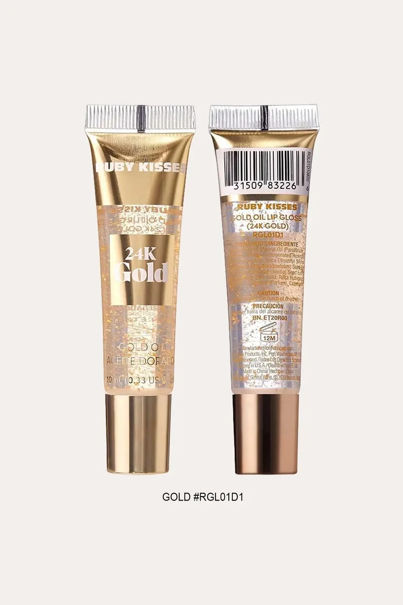 RUBY KISSES 24K GOLD LIP GLOSS