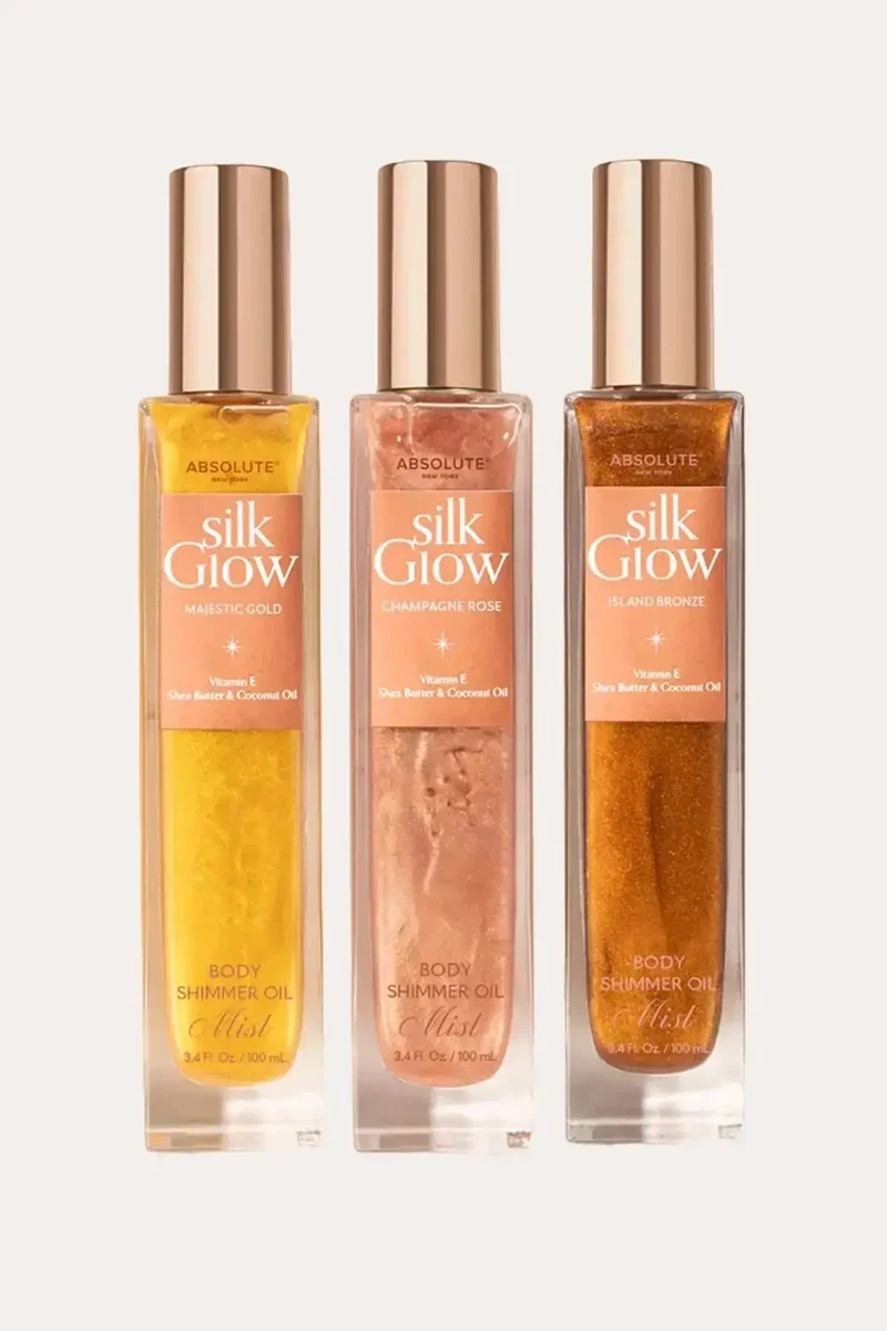 ABSOLUTE NEW YORK SILK GLOW SHIMMER MIST - SUN KISSED GLOW FOR FACE