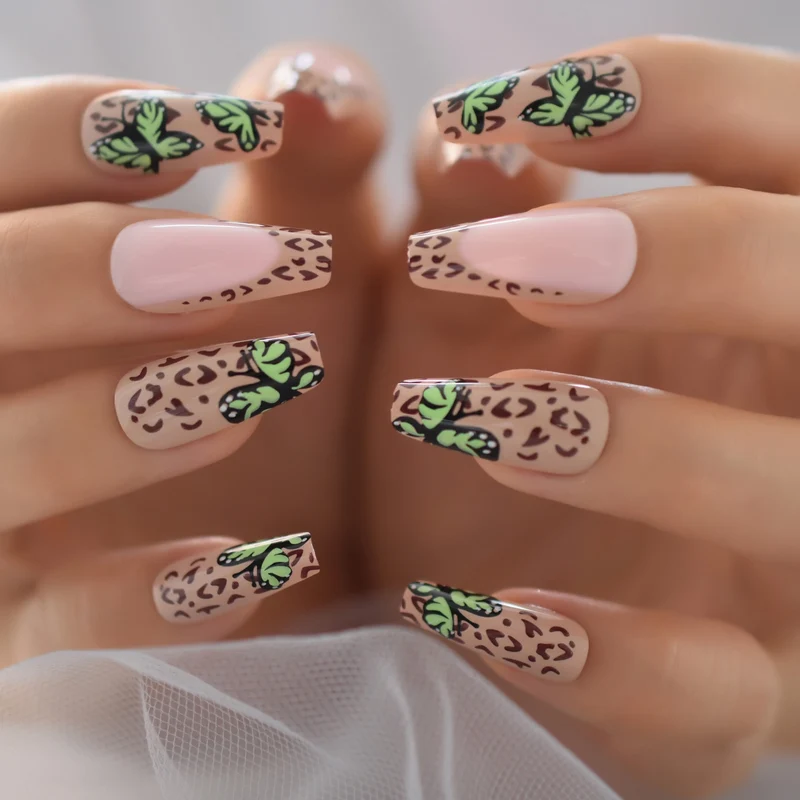 Faux Ongles Papillon