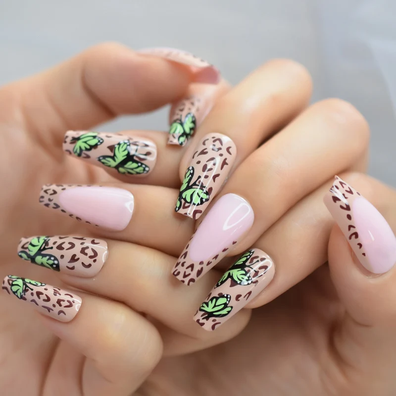 Faux Ongles Papillon