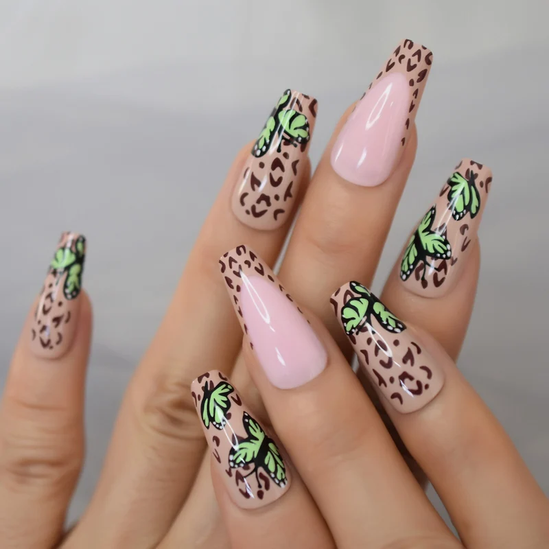Faux Ongles Papillon
