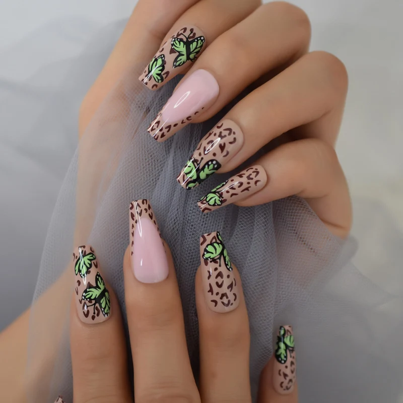 Faux Ongles Papillon