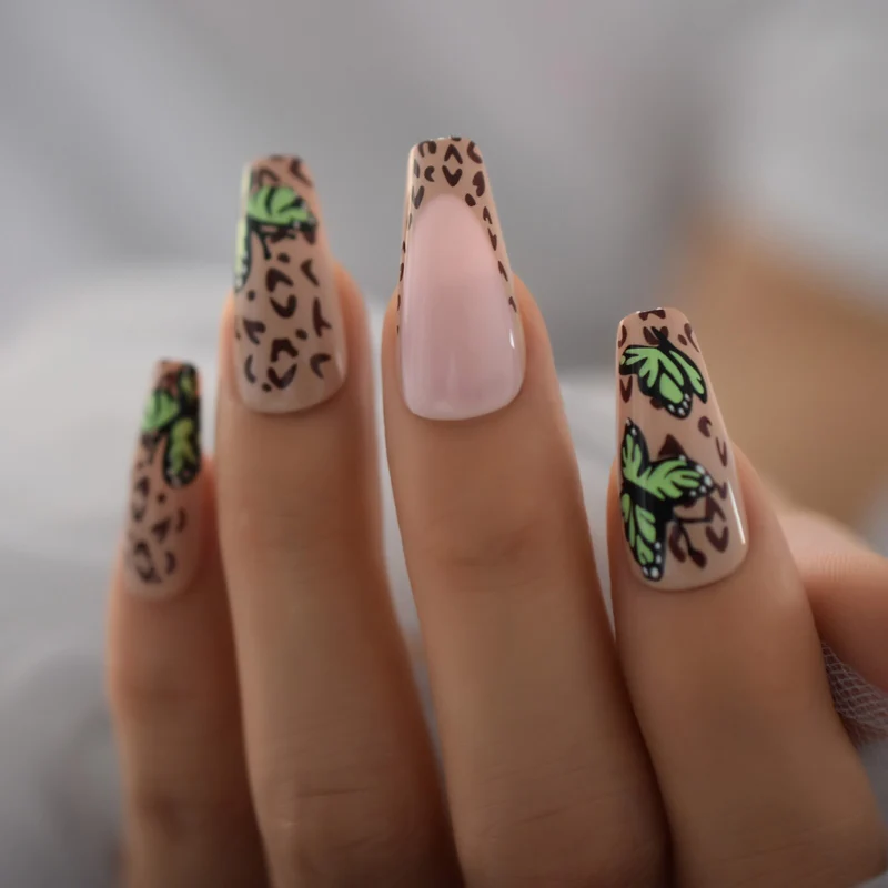 Faux Ongles Papillon