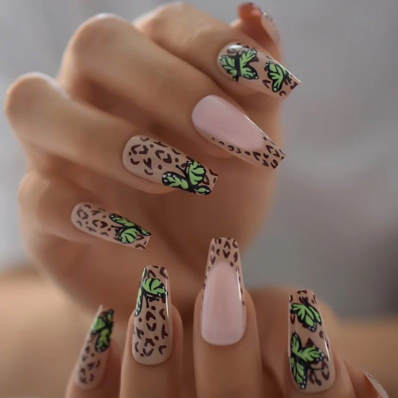 Faux Ongles Papillon