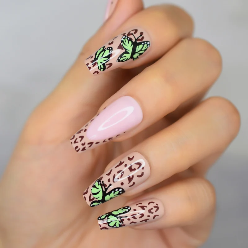 Faux Ongles Papillon
