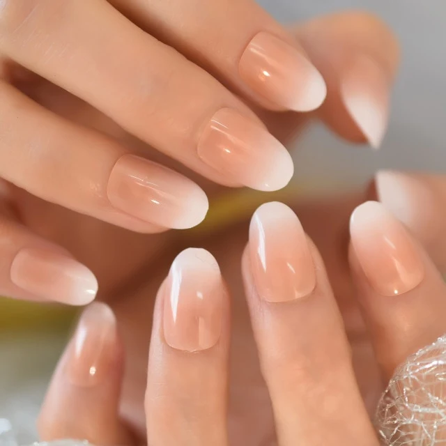 Faux Ongles Couleur Nude