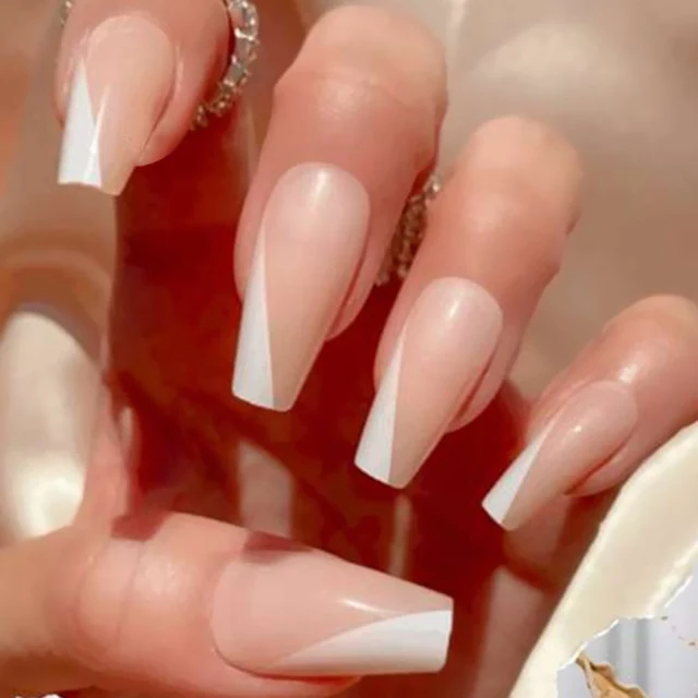 Faux Ongles avec French