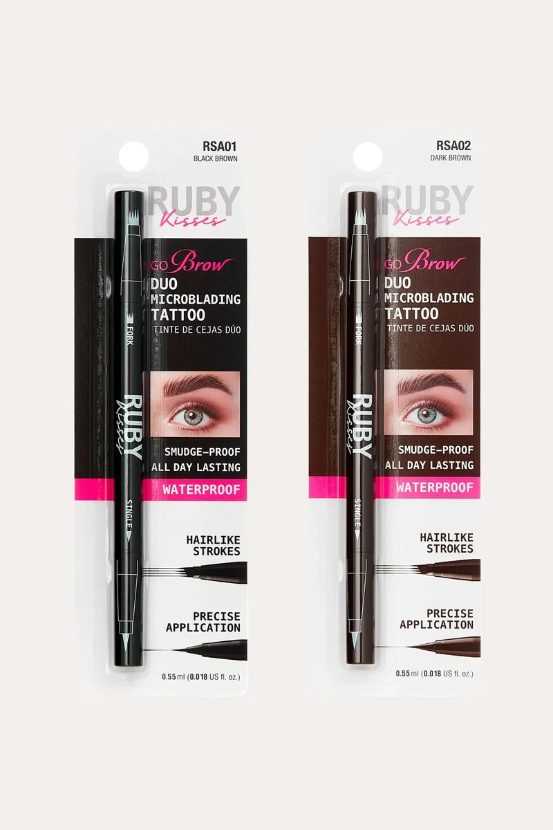RUBY KISSES DUO MICROBLADING TINT | Waterproof Eye Brow Tint