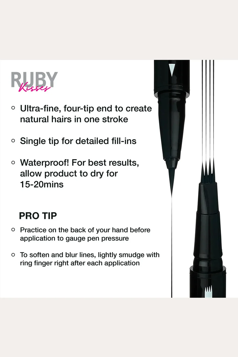 RUBY KISSES DUO MICROBLADING TINT | Waterproof Eye Brow Tint