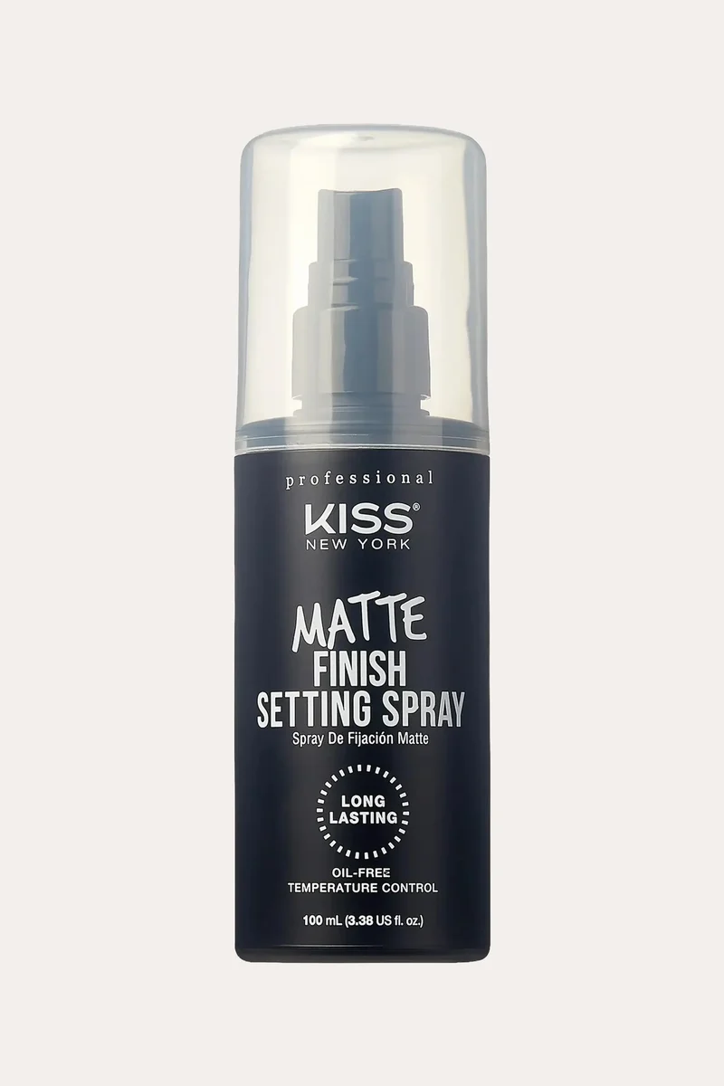 KISS NEW YORK LONG-LASTING MATTE FINISH SETTING SPRAY 100ml