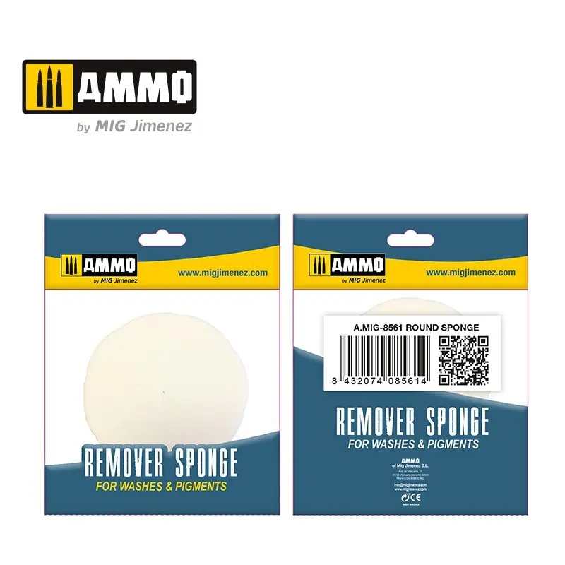 Round Sponge - 1 pc. A.MIG-8561