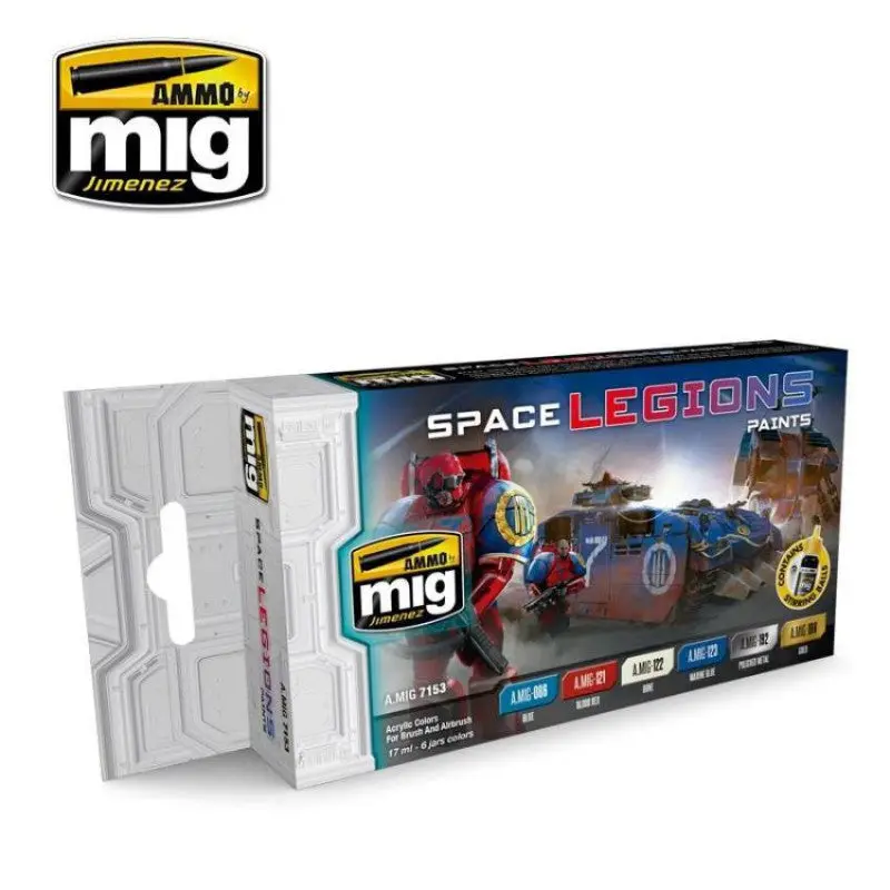 A.MIG-7153 Space Legions Paints
