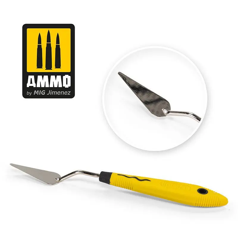 A.MIG-8681 Drop Shape Large Palette Knife
