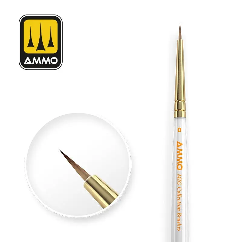 A.MIG-8718 Collection Brushes Conical Ø0
