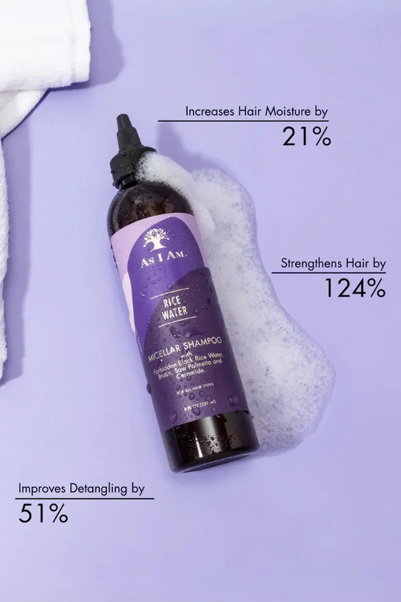 AS I AM RICE WATER MICELLAR SHAMPOO