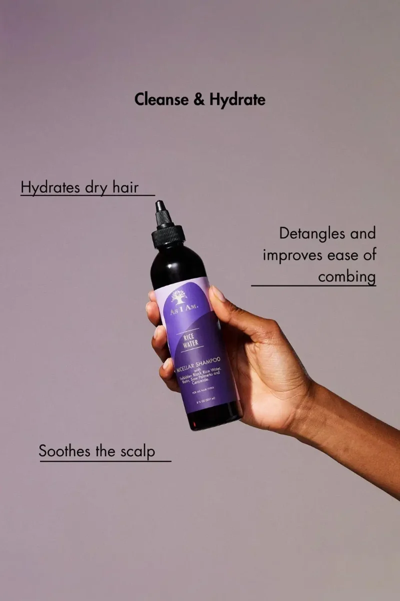AS I AM RICE WATER MICELLAR SHAMPOO