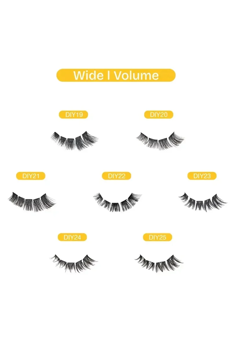 BROADWAY NATURAL DIY CLUSTER LASHES | INDIVISUAL FALSE EYELASHES
