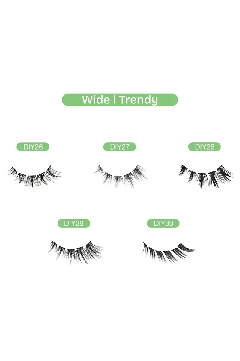 BROADWAY NATURAL DIY CLUSTER LASHES | INDIVISUAL FALSE EYELASHES