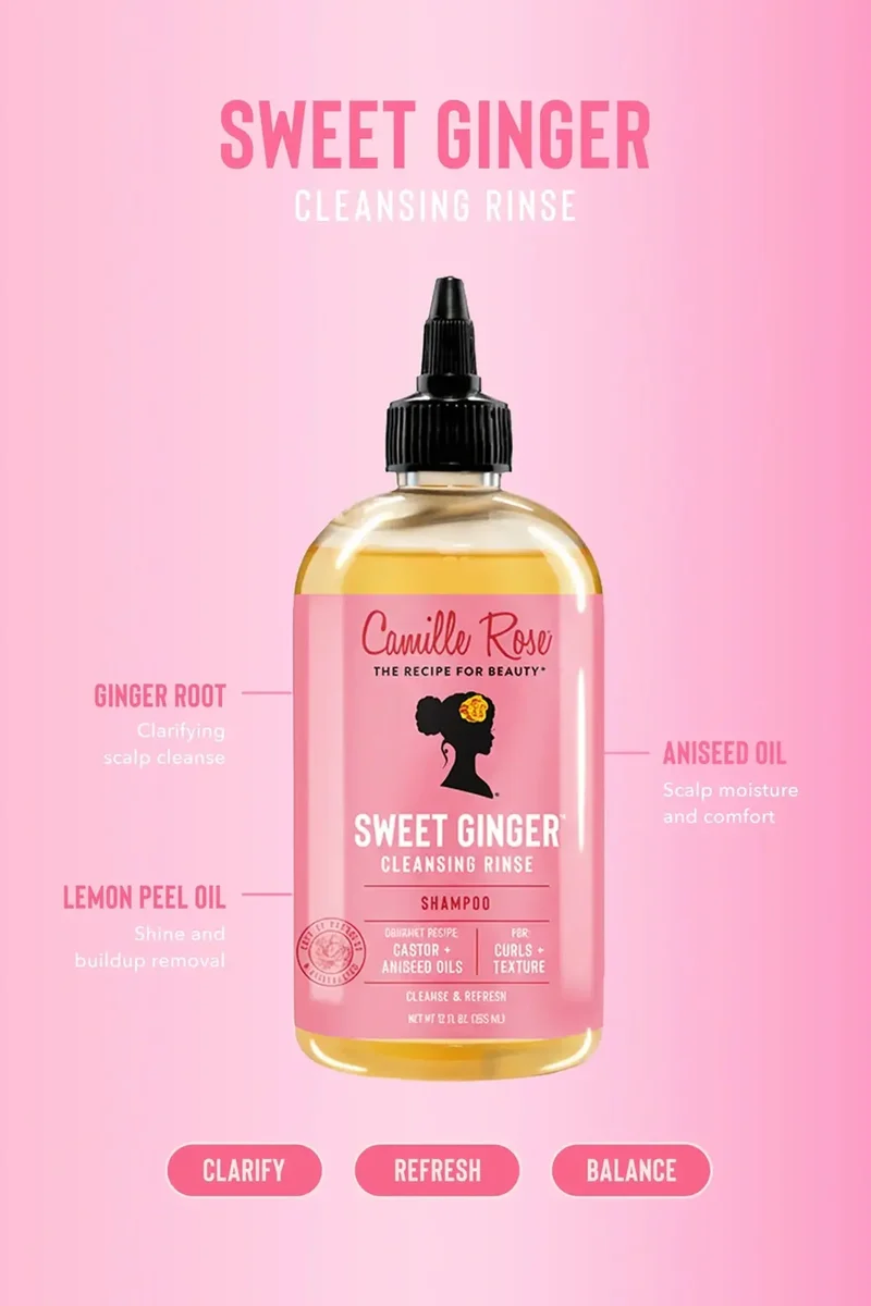 CAMILLE ROSE NAT CLEAN RINSE CLEANSING SHAMPOO