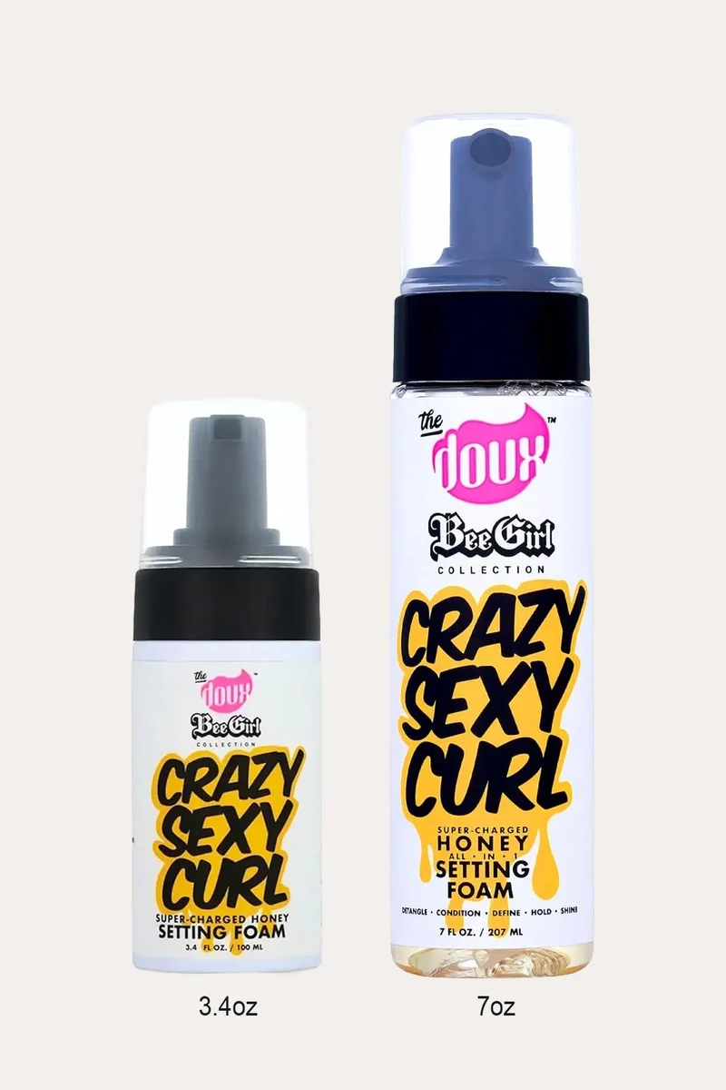 THE DOUX CRAZY SEXY CURL HONEY SETTING FOAM