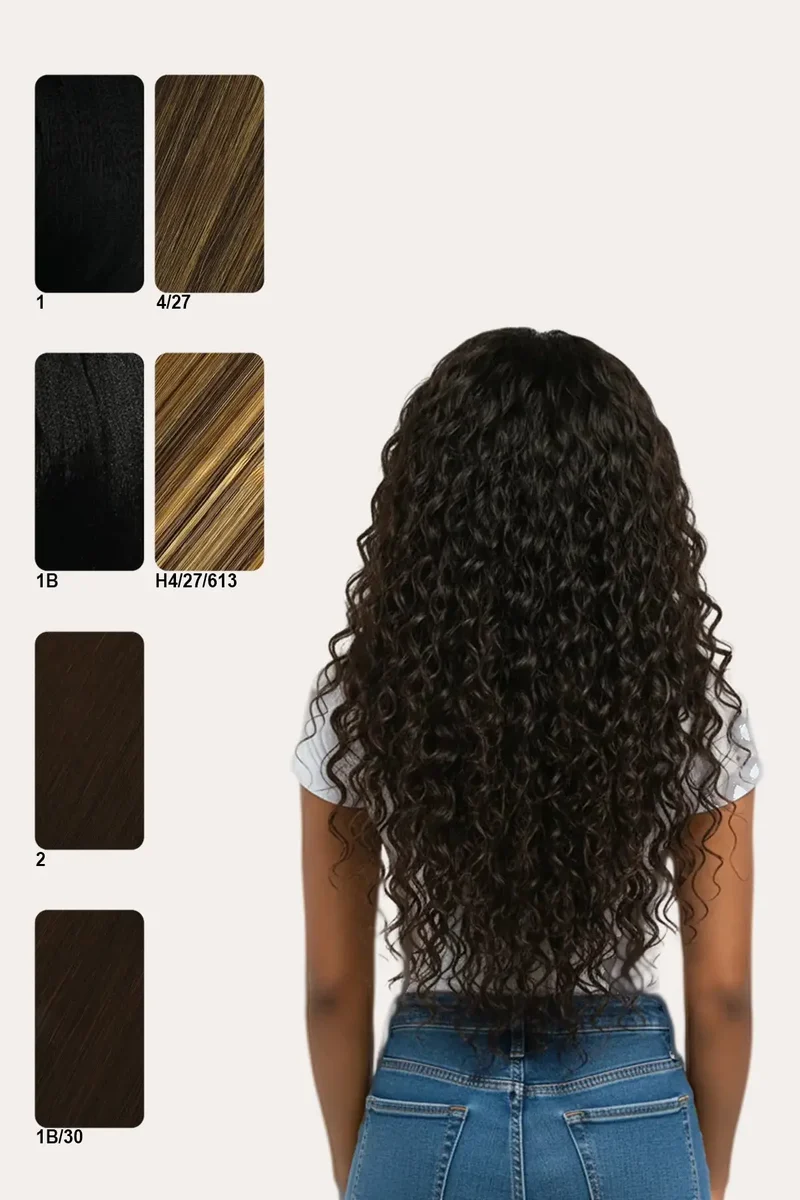 HAIR COUTURE QUATTRO HAIR WEAVE BUNDLE 4PC - DEEP WAVE (18"20"22"24")