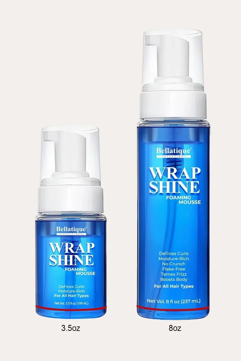 BELLATIQUE WRAP SHINE FOAMING MOUSSE