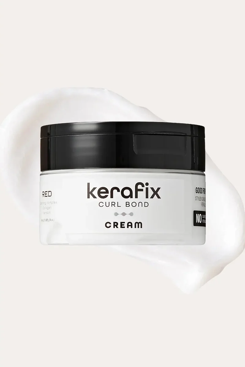 RED KERAFIX CURL BOND HAIR CREAM 8oz