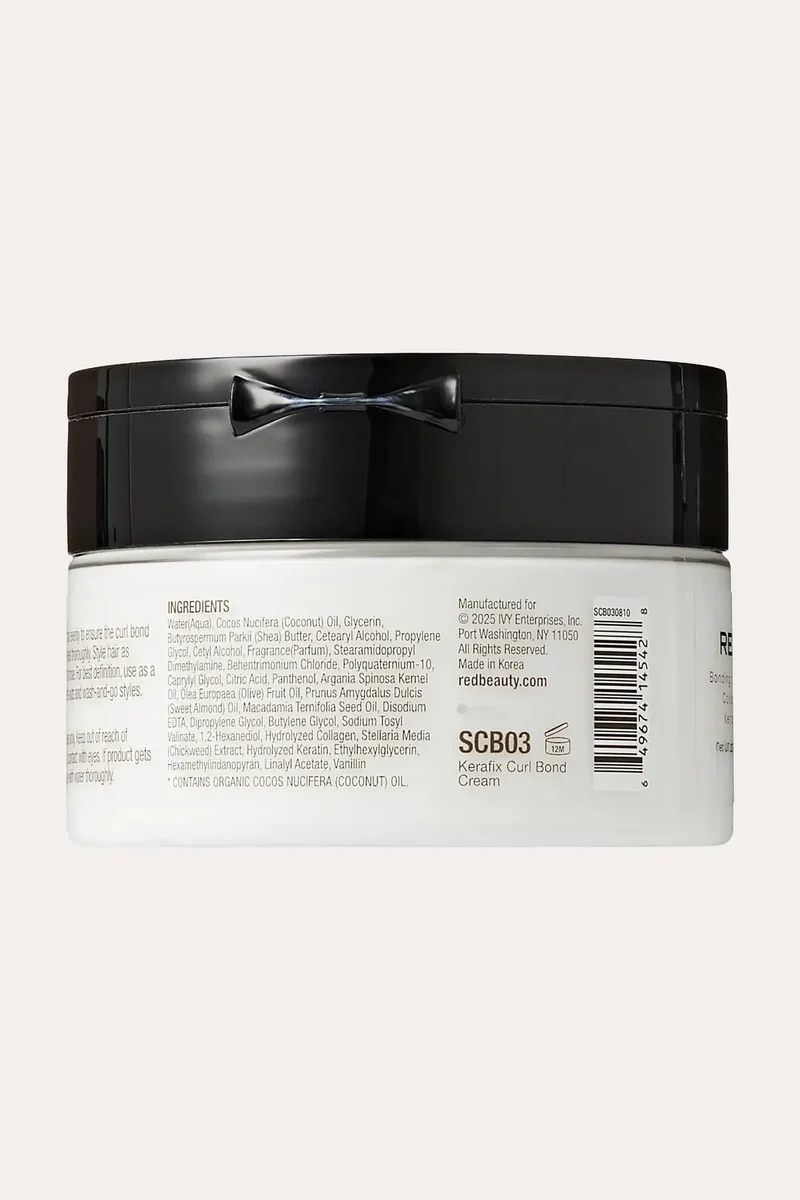 RED KERAFIX CURL BOND HAIR CUSTARD 8oz