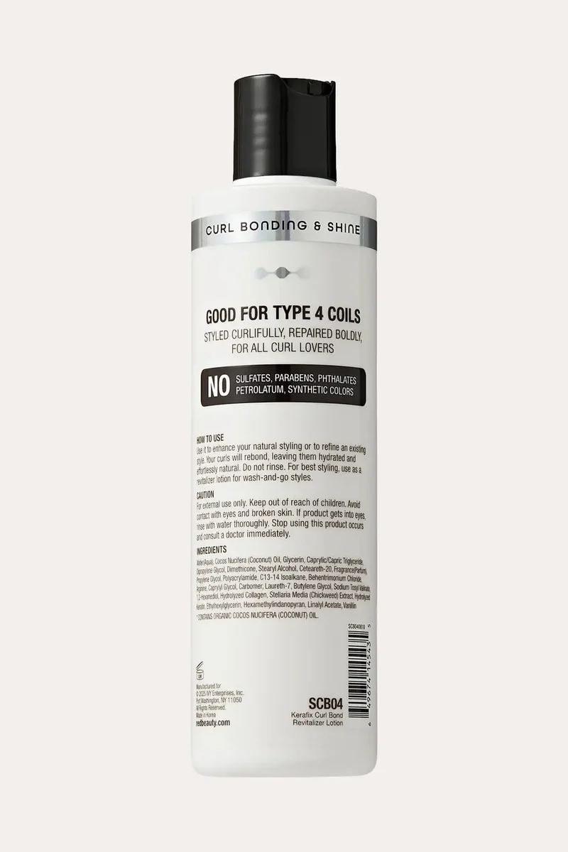 RED KERAFIX CURL BOND HAIR LOTION