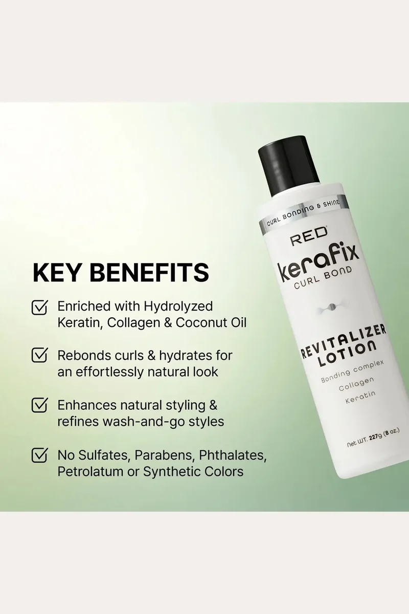 RED KERAFIX CURL BOND HAIR LOTION
