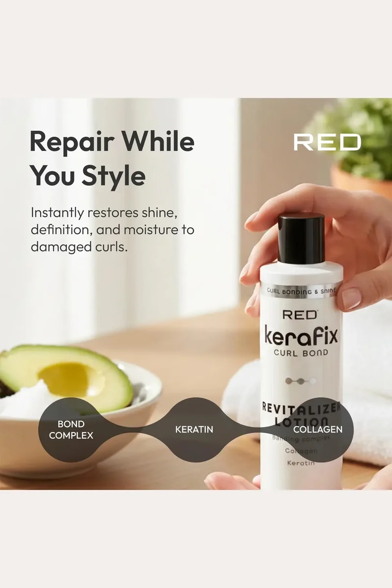 RED KERAFIX CURL BOND HAIR LOTION