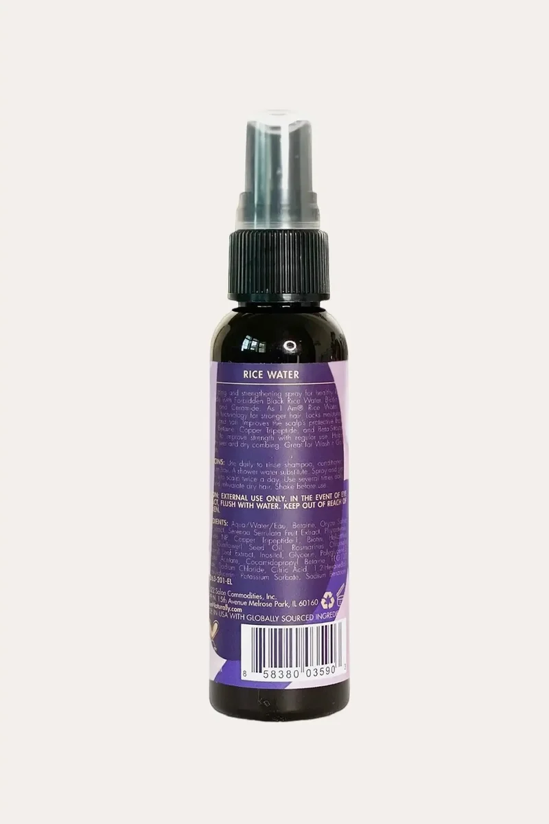 AS I AM RICE WATER SPRAY 2oz | Hair Mist