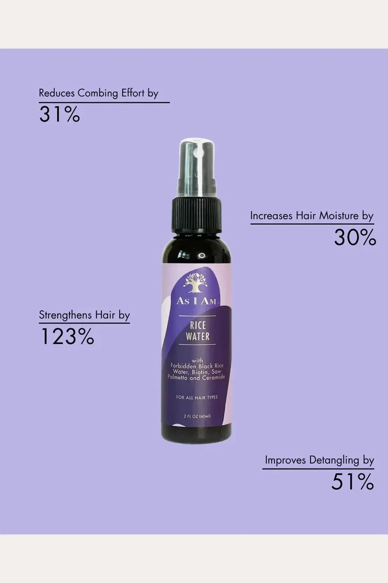 AS I AM RICE WATER SPRAY 2oz | Hair Mist