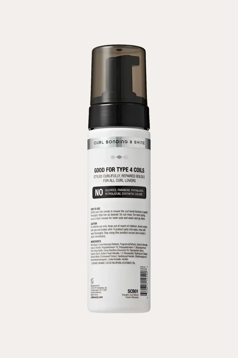RED KERAFIX CURL BOND FOAM MOUSSE | Styling Mousse