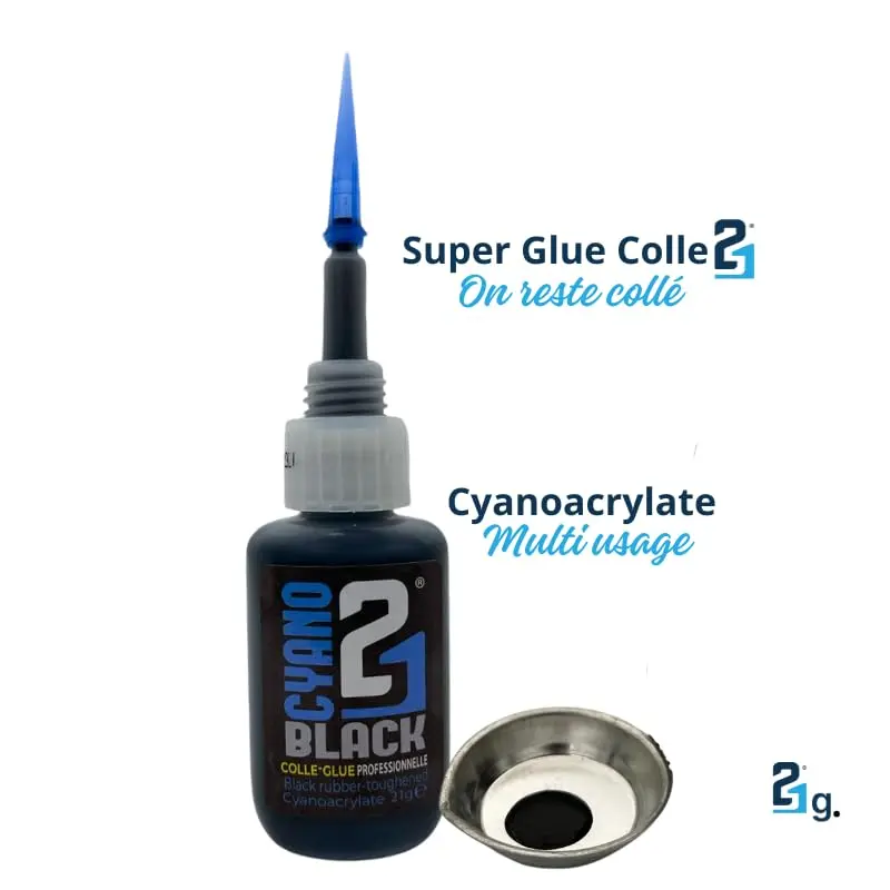 Kit TRIS Super Glue Cyano (Lot de 3) Colle21 + Casquette Colle21 – Colle Extra-Forte Multi-Usages Idéale pour le modélisme, le bricolage créatif et les réparations techniques exigeantes.🛠️