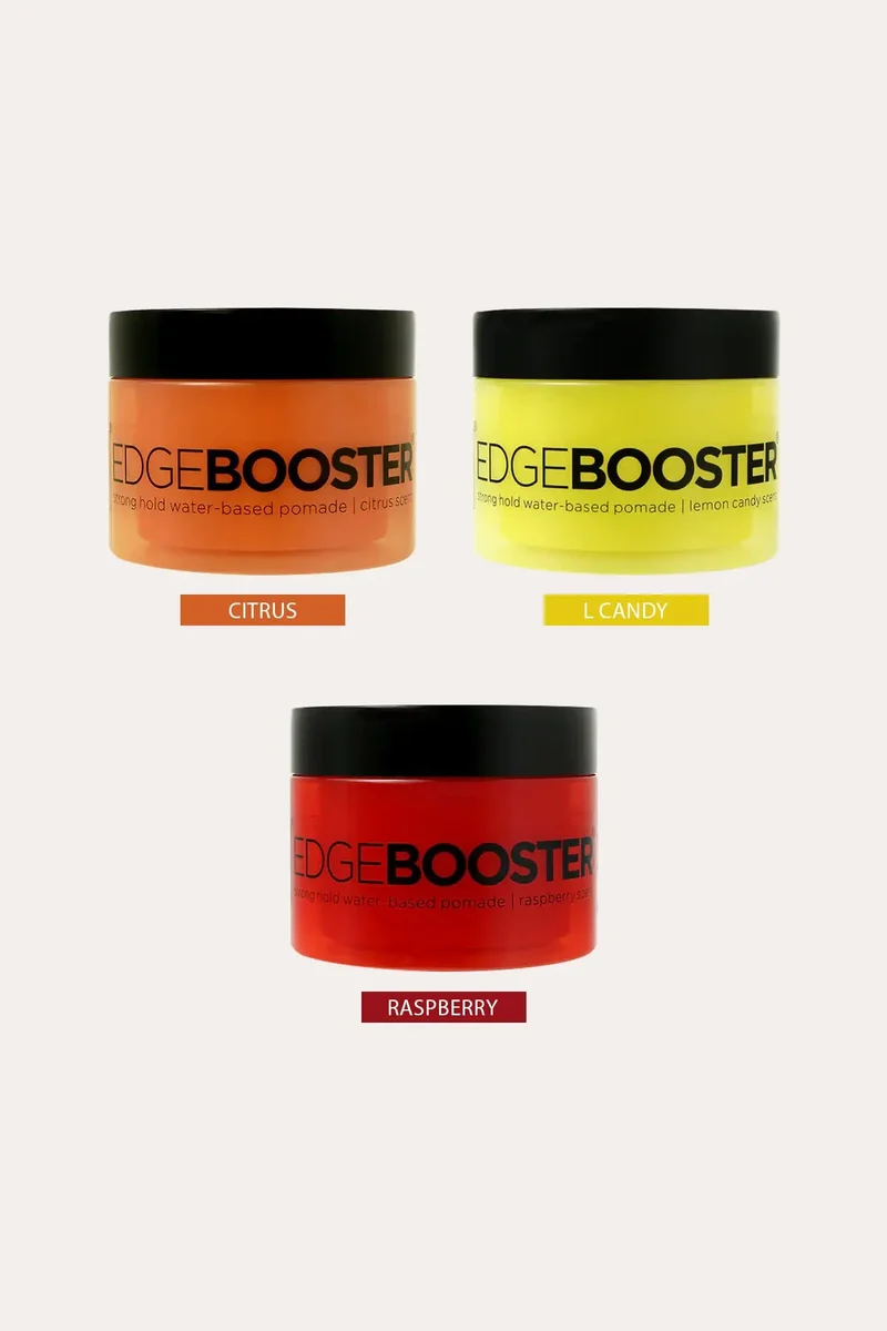 STYLE FACTOR EDGE BOOSTER STRONG HOLD WATER-BASED POMADE 3.38oz