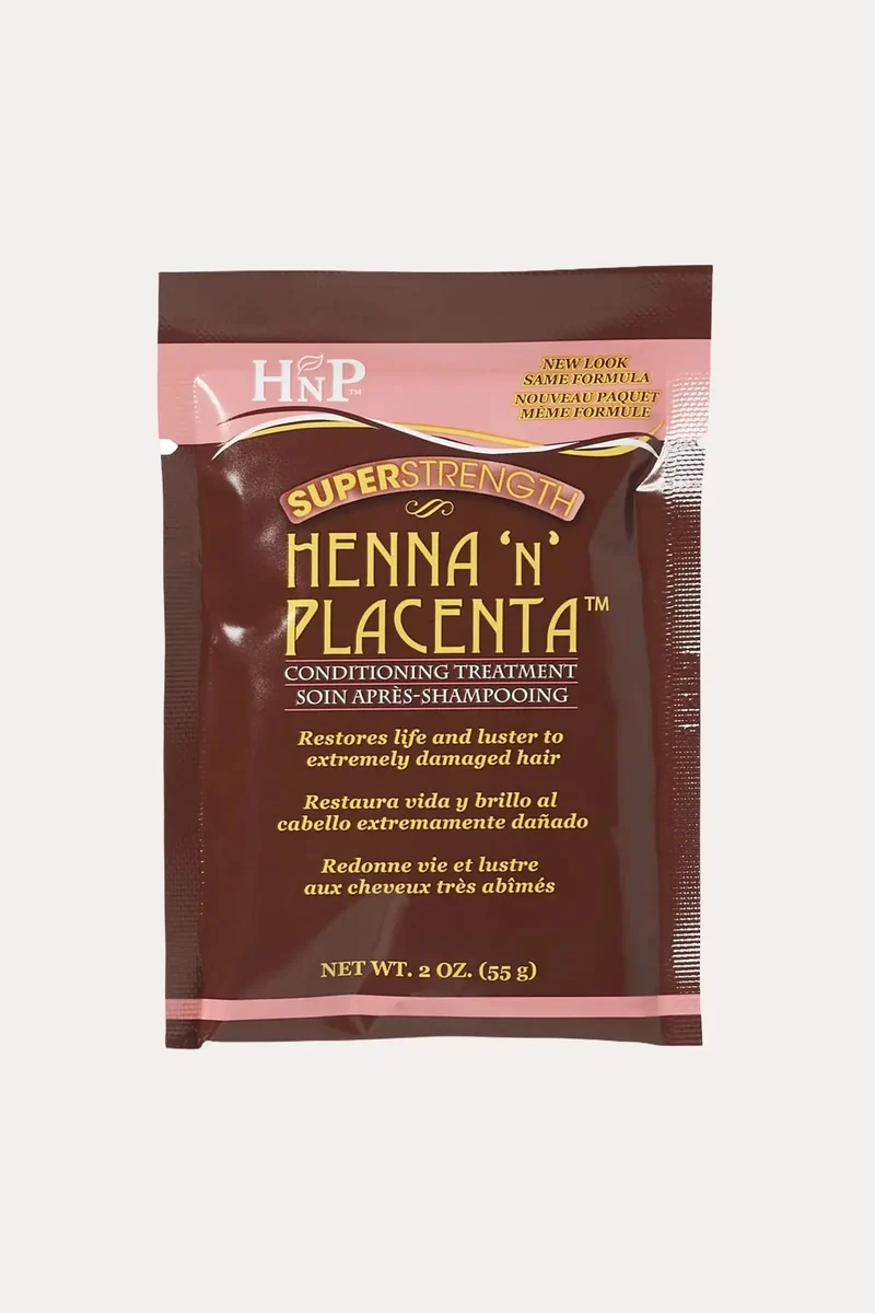 HASK HENNA'N PLACENTA SUPER STRENGTH CONDITIONING TREATMENT PAK 2oz