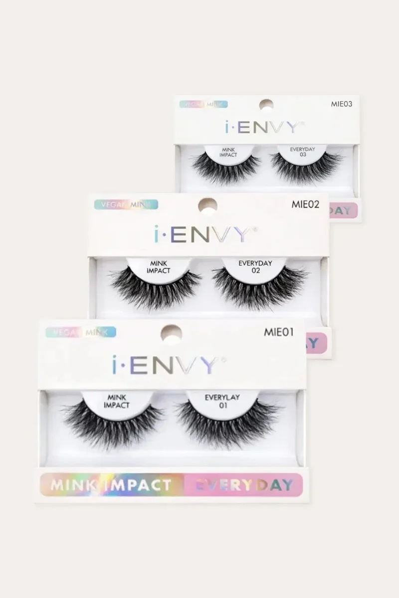 I ENVY BY KISS MINK IMPACT EVERYDAY | 100% VEGAN FAUX MINK LASHES