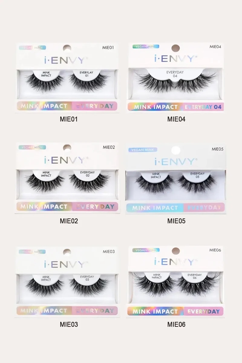 I ENVY BY KISS MINK IMPACT EVERYDAY | 100% VEGAN FAUX MINK LASHES
