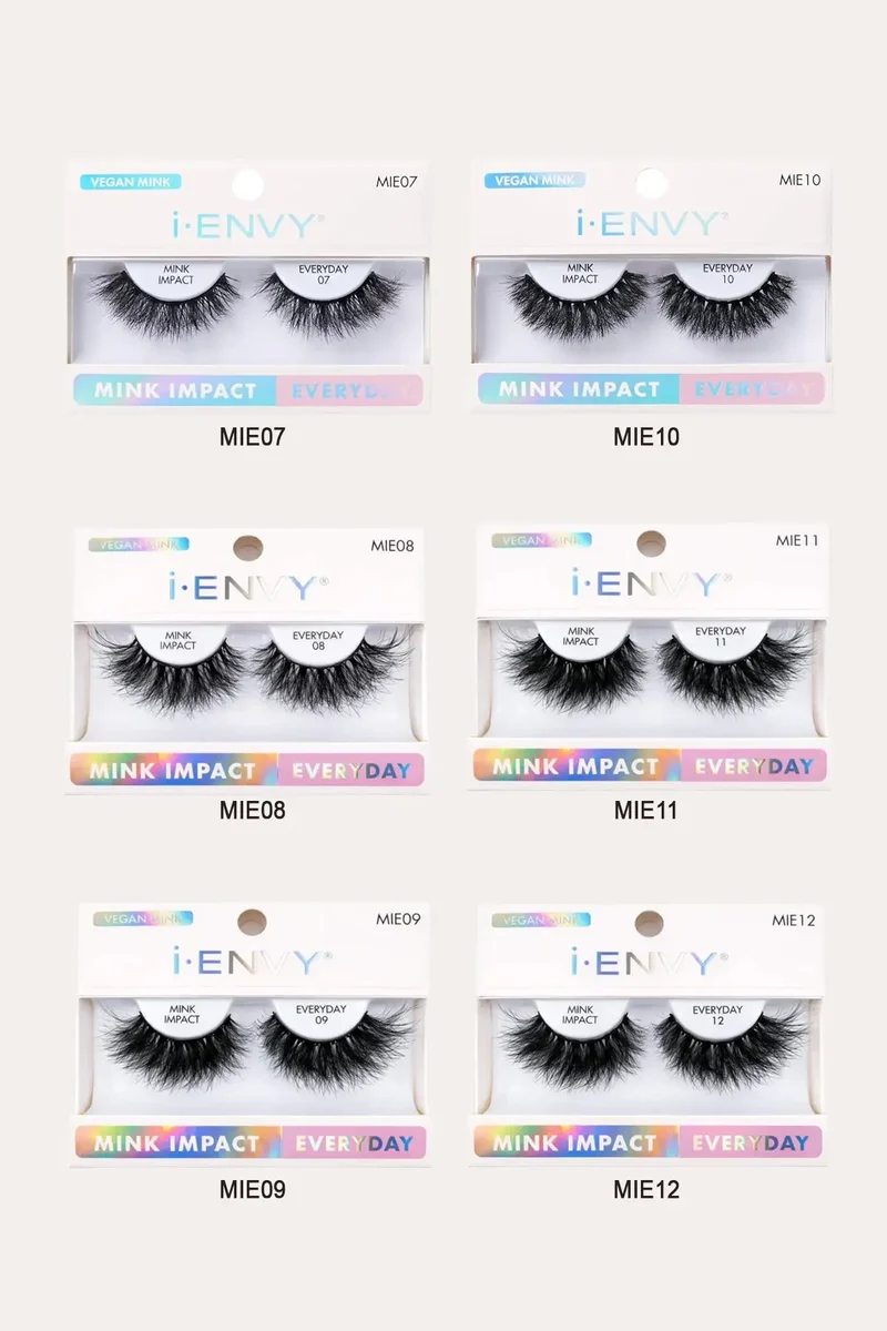 I ENVY BY KISS MINK IMPACT EVERYDAY | 100% VEGAN FAUX MINK LASHES