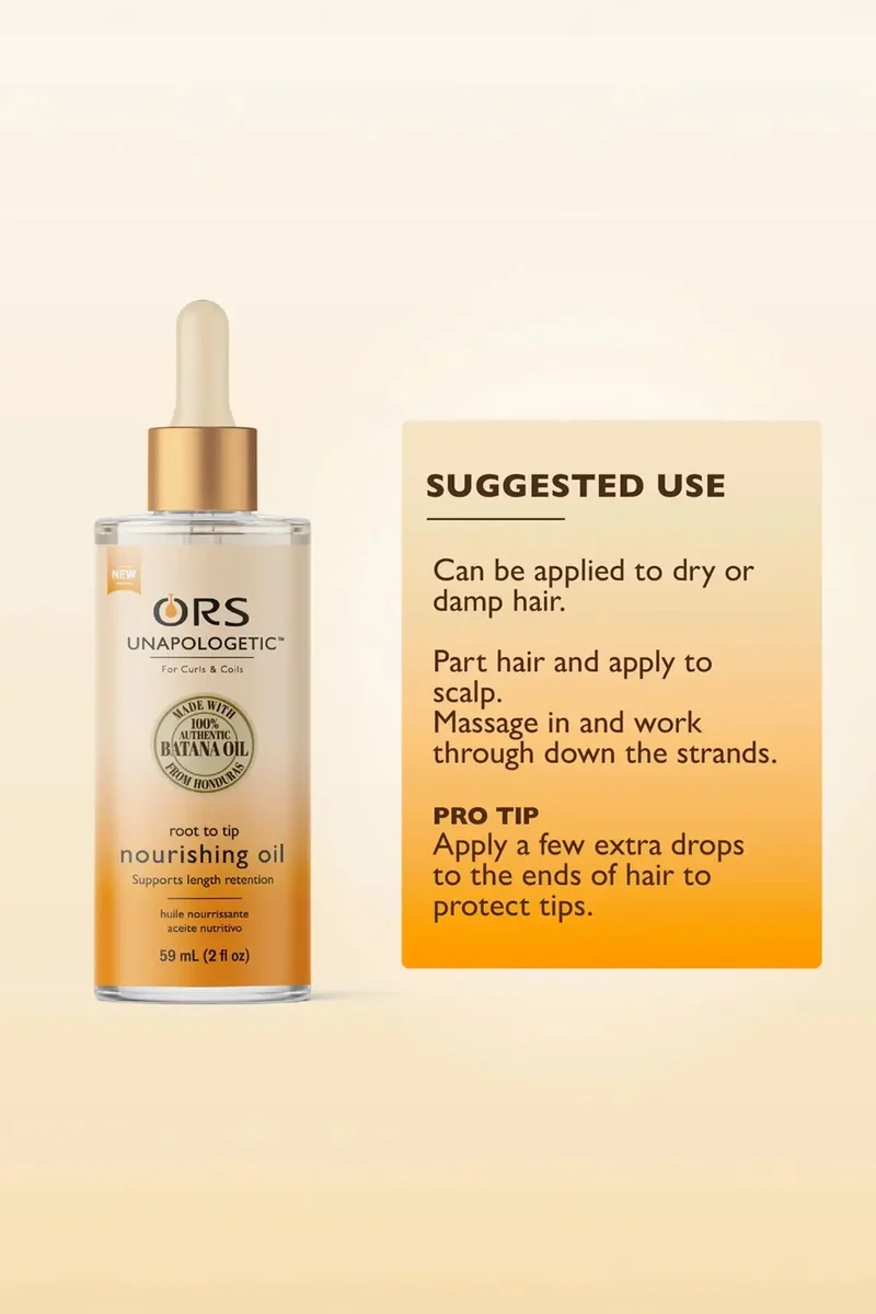 ORS UNAPOLOGETIC ROOT TO TIP NOURISHING OIL 2oz