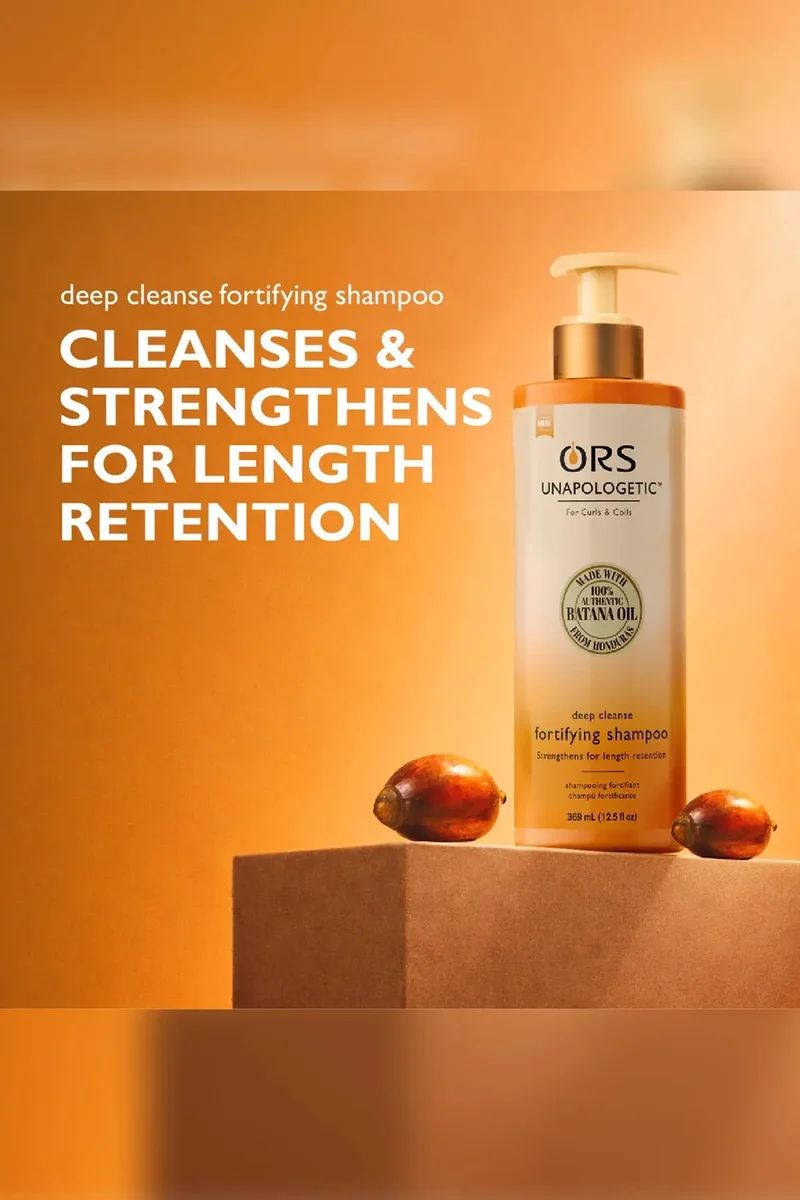 ORS UNAPOLOGETIC DEEP CLEANSE FORTIFYING SHAMPOO 12.5oz