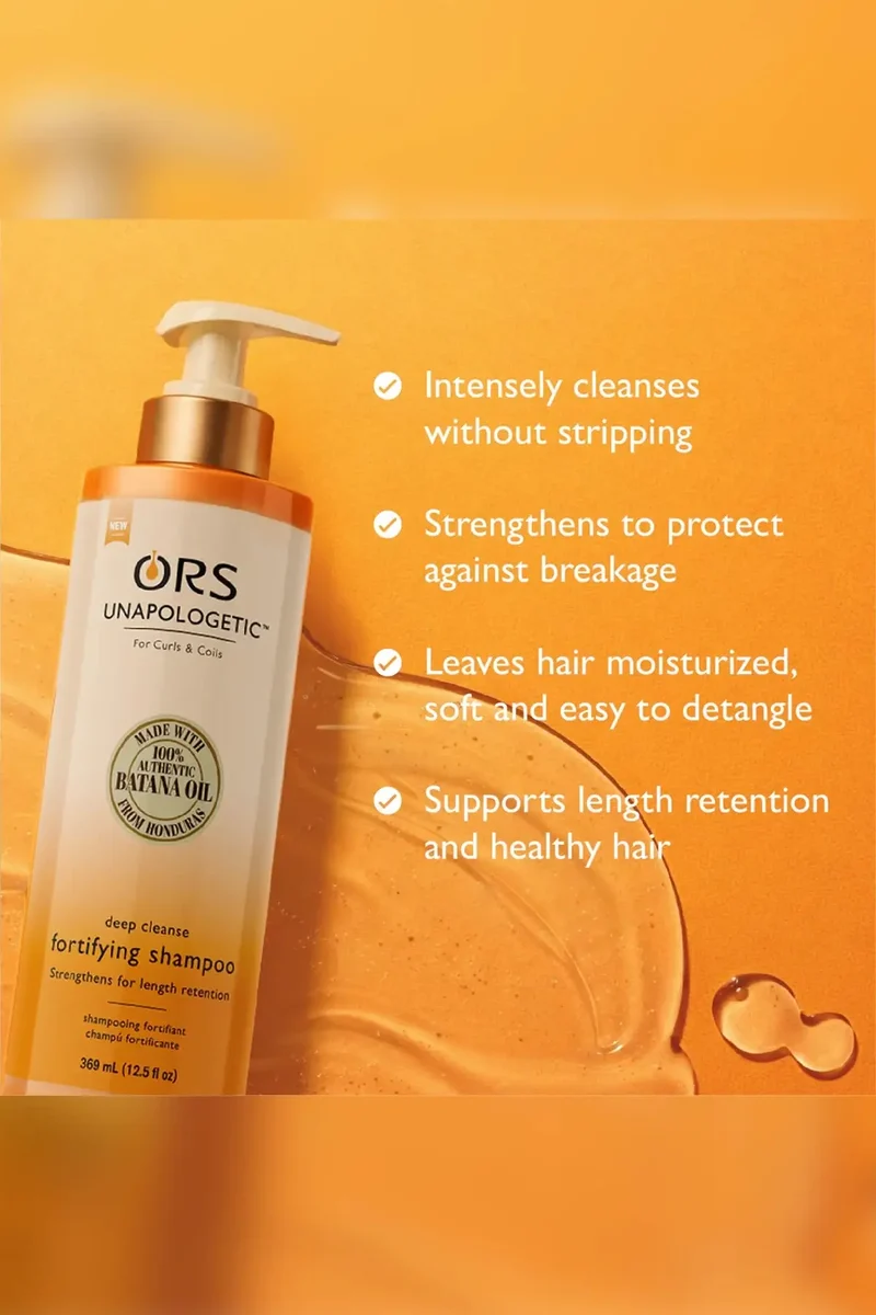 ORS UNAPOLOGETIC DEEP CLEANSE FORTIFYING SHAMPOO 12.5oz